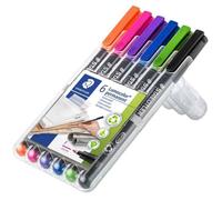 Marqueur permanent - STAEDTLER - 318F Lumocolor - Pointe ogive - Indélébile - Fine