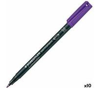 Staedtler Lot de 10 Marqueur permanent Violet