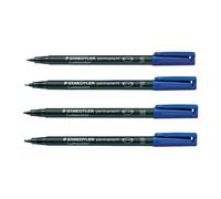 Marqueur Permanent Staedtler Lumocolor Pour OHP, DVD, CD, Verre, Plastique