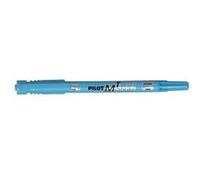 PILOT - Ecriture - Marqueur 2 en 1 Pilot Twin Marker Turquoise