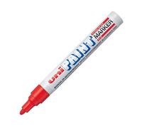UNI Marqueur peinture Paint PX 20 pointe moyenne conique 1,8 - 2,2 mm - Rouge