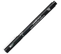 Marqueur Permanent - Uni-Ball - Pinbr-200(S) - Pinceau - Gris Foncé - 12 Unités