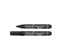 Pica Marker Marqueur Classic 520 – Permanent ogive – Noir
