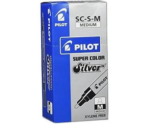 Marqueur - Pilot - 2440 - Couleur Argent - Opaque - Multi-Usage