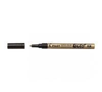 Marqueur pilot feutre permanent encre métallique pointe finenon biseautée 4mm or