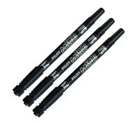 Marqueur Pilot Super Colour Twin Tip permanent encre noire pointe fine/extra ...