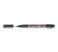 Uni Mitsubishi Pencil – Marqueur pinceau Posca PCF350 N Noir 1-10 mm Lot de 5