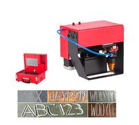 Marqueur pneumatique avec écran tactile pour gravure sur métal et code Vin, profondeur 0,01-1 mm