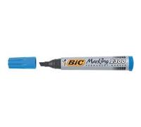 Marqueur Pointe Biseau - Bic Marking 2300 bleu Bleu G