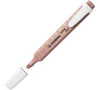 Marqueur pointe biseautée - STABILO - swing cool NatureCOLORS - rose