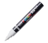 Marqueur POSCA - Blanc - Pointe brush - PC5BR - Tous supports
