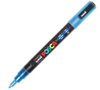 Marqueur Posca Bleu Foncé Pailleté Pc3m Pointe Conique Fine