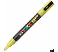 Marqueur POSCA PC-3ML jaune (6 pièces)