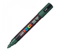 Marqueur Posca PC-5M vert anglais | pointe moyenne conique