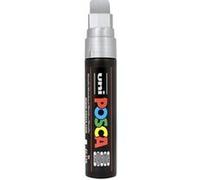 Marqueur posca pc17 rectangulaire extralarge argent - posca Argenté G