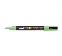 Marqueur posca pc3m gouache encre inodore toutes surfaces pointe fine conique couleur opaque couvrante vert clair