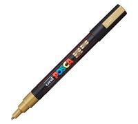 Marqueur Posca PC3M pointe fine de 0,9 à 1,3 mm - or