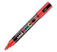 Marqueur Posca PC5M pointe moyenne de 1,8 à 2,5 mm - rouge