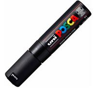 Uni-Ball Posca 181399 - Marqueur Pointe Large Conique PC - 7M, 4,5-5,5 mm, Noir