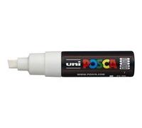 Marqueur Posca PC8K Pointe Large Biseautée Blanc Blanc G