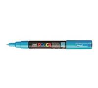 Uni-Ball Marqueur POSCA PC1MC 186753 Pointe ogive extra-fine 0,7–1 mm Bleu clair