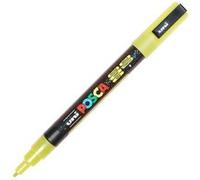 Marqueur Posca - Pointe conique fine - Jaune pailleté - Posca Jaune G