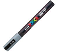 Marqueur - POSCA - Pointe Conique Fine - Peinture à Base d'Eau - Gris