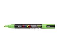 Uni-Ball Posca Marqueur Pointe fine - Pomme Vert | Marqueur à pointe ronde de 0,9 à 1,3 mm pour presque toutes les surfaces