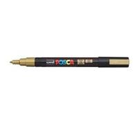 Marqueur Posca PC3M pointe fine de 0,9 à 1,3 mm - or