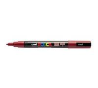 Marqueur Posca Pointe conique Fine Uni Rouge Rouge G