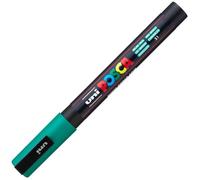 Marqueur POSCA Pointe Conique Fine Vert Emeraude - Peinture à Base d'Eau - Largeur de Trait 0,9-1,3 mm