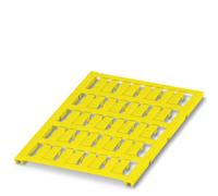 Marqueur pour fil électrique Phoenix Contact UC-WMC 3,1 (15X4) YE 0818739 Surface de marquage: 15 x 4 mm jaune 10 pc(s)