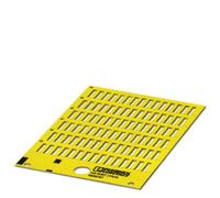 Marqueur pour fil électrique Phoenix Contact US-WMT (15X4) YE 0828954 Surface de marquage: 15 x 4 mm jaune 10 pc(s)