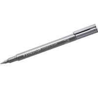 Marqueur pour layout 8321 Metallic brush Marqueur env. 1-6 mm argenté Paquet de 10 pièces