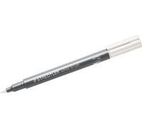 Marqueur pour layout 8321 Metallic brush Marqueur env. 1-6 mm blanc Paquet de 10 pièces