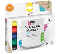 Marqueur pour porcelaine medium 'Junior', set de 5