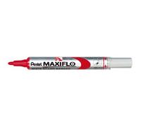 Pentel Marqueur tableau blanc Maxiflo pointe ogive fine largeur de trait 1,1 mm- Rouge