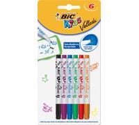 Marqueur pour tableaux blancs BIC KIDS Velleda Mini 6 blisters