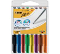 Marqueur pour tableaux blancs BIC Velleda 1741 pointe ogive étui de 8 pièces