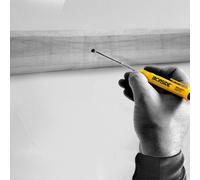 Marqueur pour trous profonds avec taille-crayon + support de clip