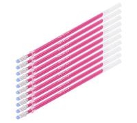 Marqueur pour Vêtements 14 × 11 × 3, 100 Pièces, Stylo Rouge Disparaissant à Haute Température, Recharge, Marqueur Effaçable à la Chaleur, Accessoire D'outil de Couture