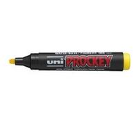 Marqueur PROCKEY PM126 Pte biseautée large 5,7mm Jaune Jaune G