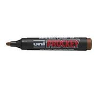 Marqueur PROCKEY PM126 Pte biseautée large 5,7mm Marron Marron G