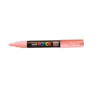 Marqueur Pte conique extra-fine POSCA PC1MC 0 7 - 1mm - POSCA - Rose Clair - Indélébile - Fine - Opaque