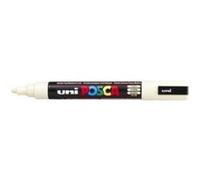 Marqueur Pte conique moyenne POSCA PC5M 1,8 - 2,5mm Ivoire G
