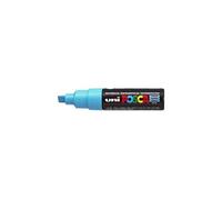 Marqueur Pte large biseautée PC8K 8mm Turquoise Fluo