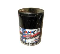 Marqueur Rétractable Markal DURA-INK® 20 - Noir (Tube 24) MKL96577