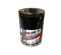 Marqueur Rétractable Markal DURA-INK® 20 - Noir (Tube 24) MKL96577