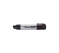 Marqueur Sharpie Grand Biseau Noir 12 Paquet