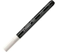 Marqueur STABILO FREE - T100 Blanc acrylique - pointe conique G